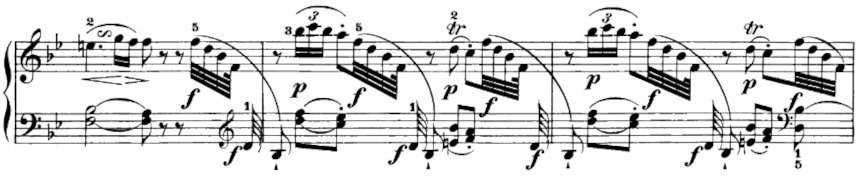 Haydn, Sonate G-Moll