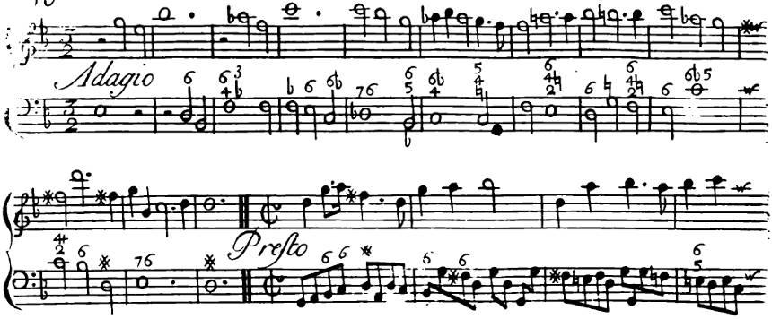 Händel, Adagio